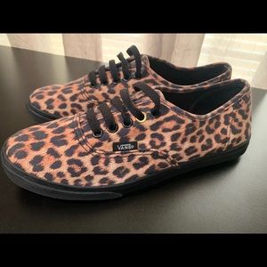 Vans Cheetah Print Shoes